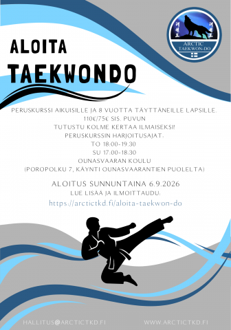 Aloita Taekwon-Do!